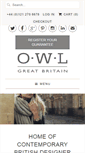 Mobile Screenshot of owlgreatbritain.com